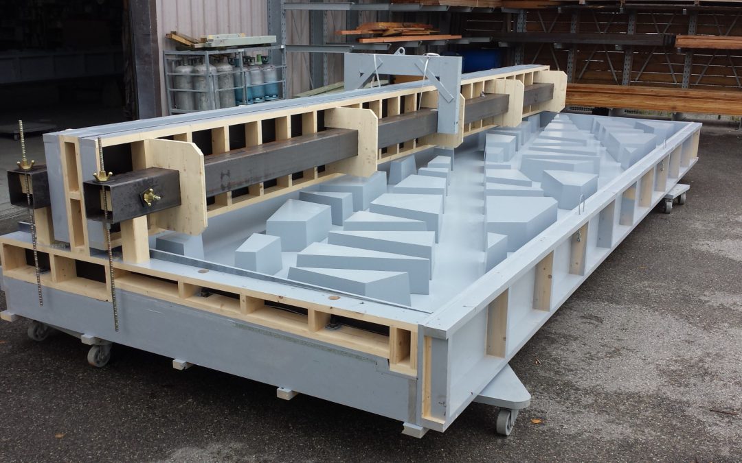 Moule bois pour Chantier EHPAD Nîmes